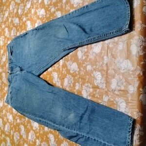 Vintage Straight Leg High Waist Faded Glory Jeans Size 8